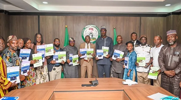 A cross section of dignitaries during the launch in Abuja.